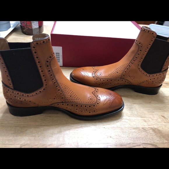 Salvatore Ferragamo Leather Boots main image 5
